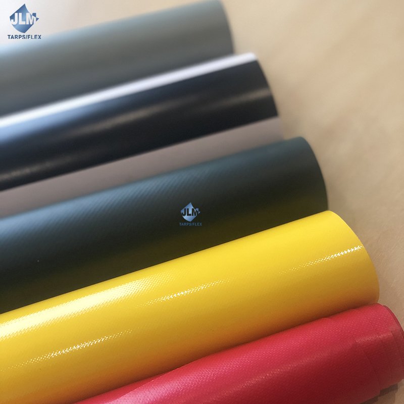 Heavy Duty 650 Gsm PVC Truck Tarpaulin Fabric Waterproof Plastic 0.9mm PVC Tarpaulin Roll