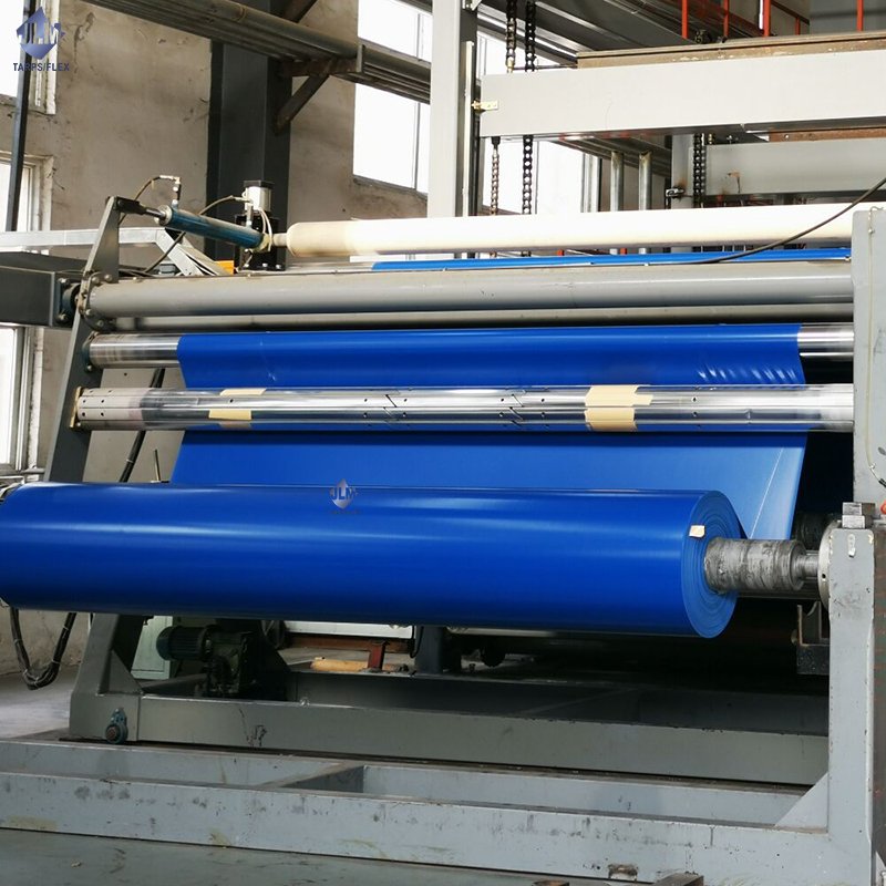 Heavy Duty 650 Gsm PVC Truck Tarpaulin Fabric Waterproof Plastic 0.9mm PVC Tarpaulin Roll