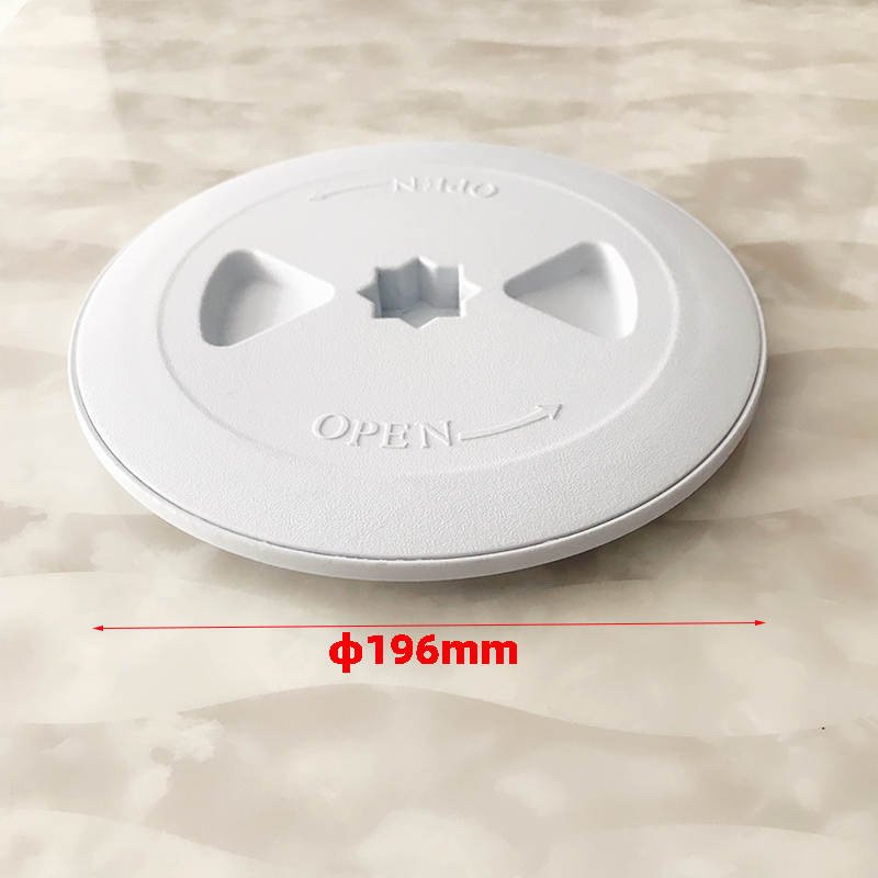 Non Slip Inspection Hatch with Detachable Cover Boat Hatch Deck Plate with Detachable Cover for RV Marine Boat Kayaks
