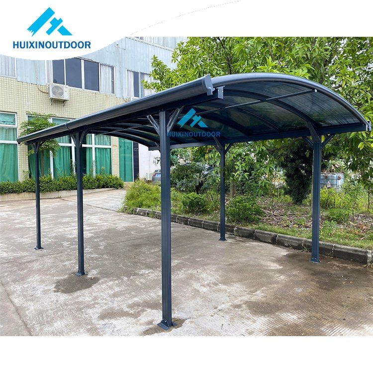 Aluminum Covering Diagnostic Machine Boat Kit 5X5 Meter Model Carport With Automated Car Folding Garage Maker