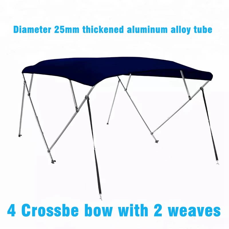 Hot Sale Bimini Top Oxford Fabric 25mm Aluminum Alloy Tube Boat Cover Canopy for Boat