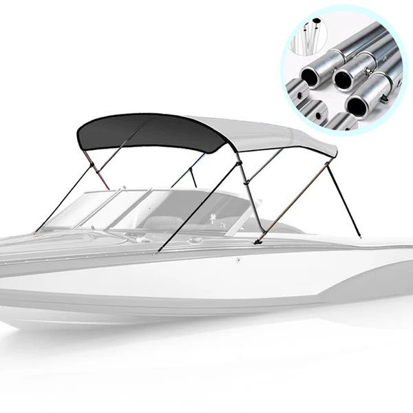 Bimini Top Oxford Fabric 25mm Aluminum Alloy Tube Boat Cover Canopy for Boat