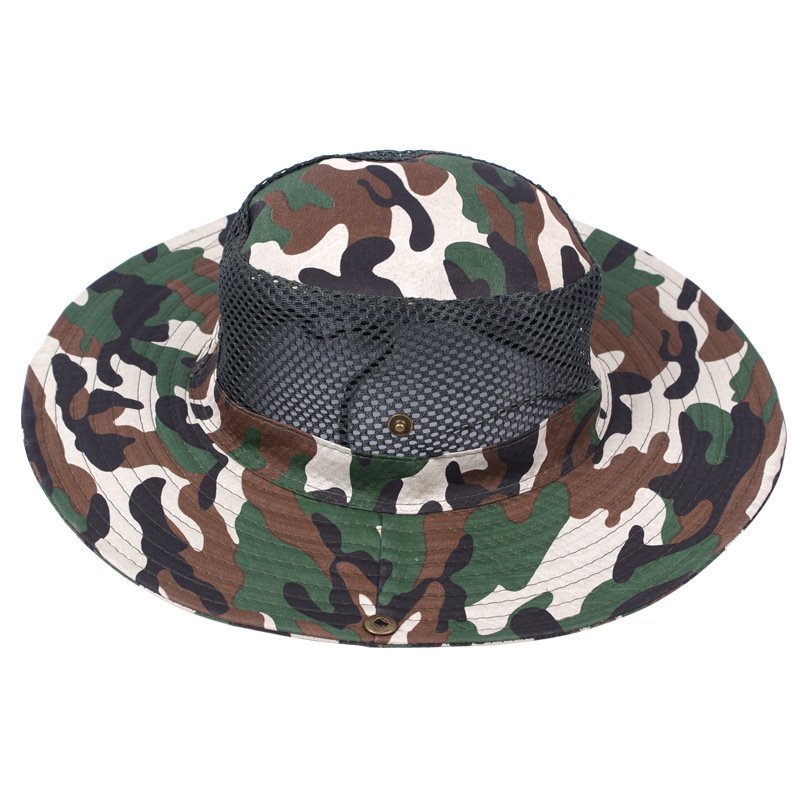 Brim Bucket Hat Outdoor Fishing Breathable Cover Quick Dry Sun Hat Cap Travel Fisherman Sun Man Hats