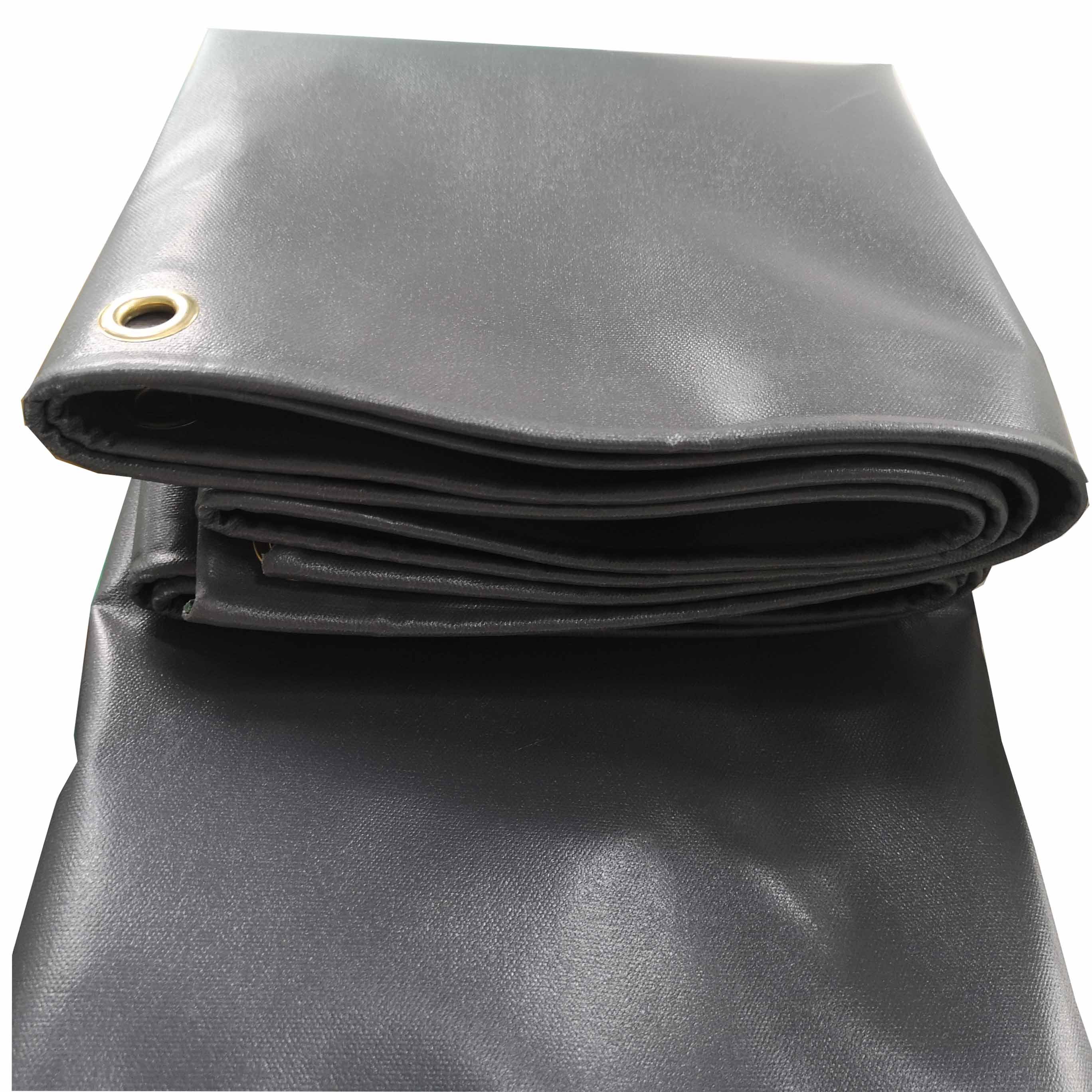 Gray Color Waterproof Pvc Coated Tarpaulin Awning Roof Tarpaulin