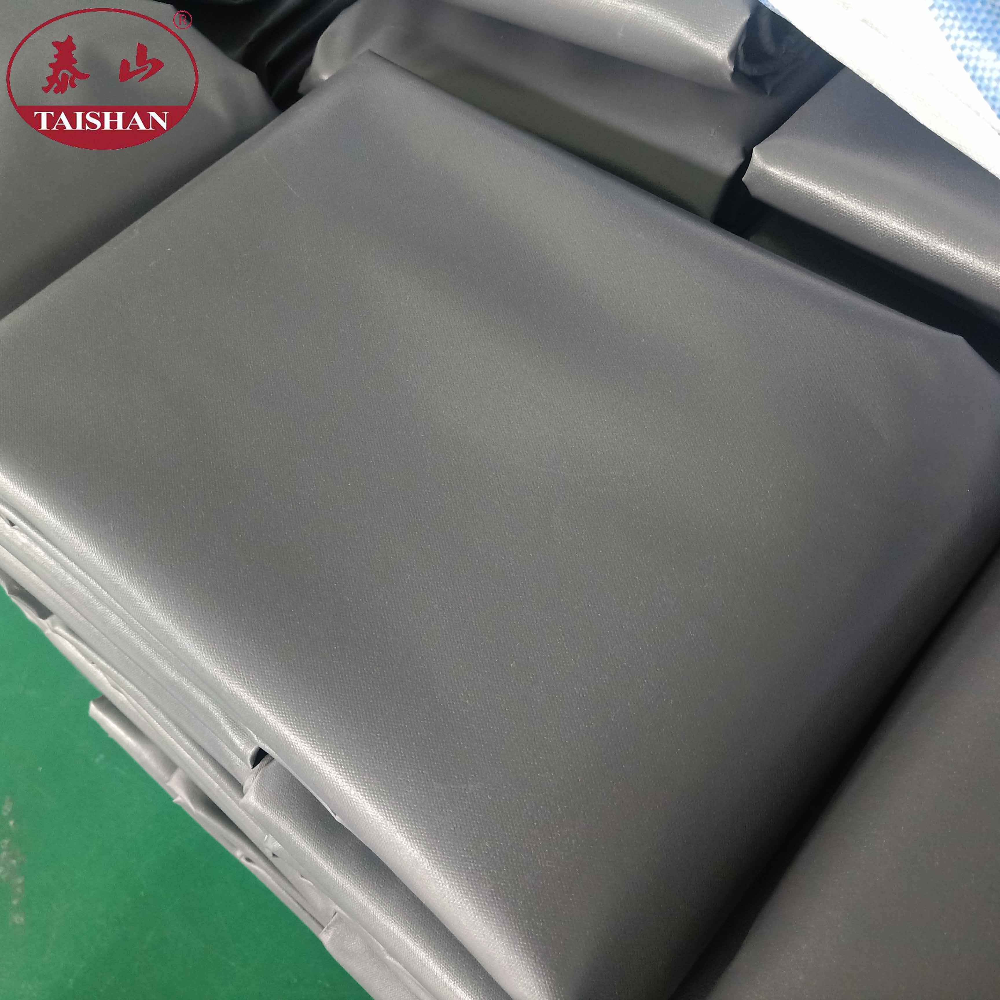 Gray Color Waterproof Pvc Coated Tarpaulin Awning Roof Tarpaulin