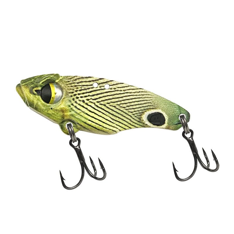Hot Sale 5g 7g 10g 14g 10 Colors Metal Saltwater Bass Hard Bait 3d Printing Lure Vibration Fishing VIB Lures