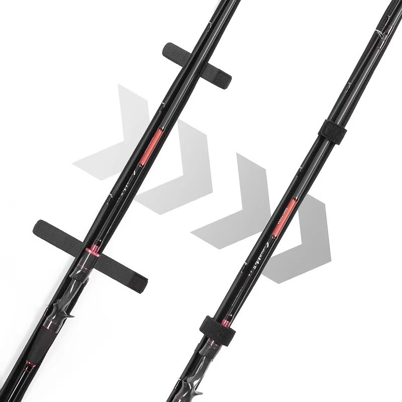 Pullther Fly Fishing Rods Protective Sheath Case Holder Adjustable Length Rope Strap Tackle Pole Storage Cover Portable Tools