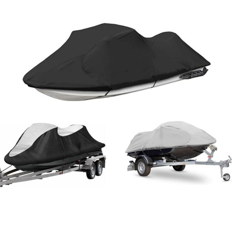 Customized Heavy-Duty V-Shaped Boat Trailer Motorboat Cover Waterproof Sunscreen Jet Ski and Marine Motor Cover for Outdoor Use