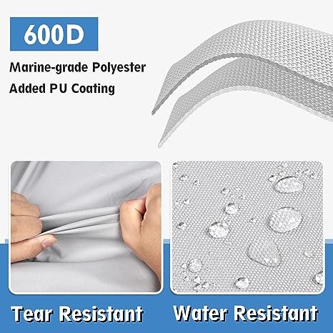 Heavy Duty Hail Proof Winter T-top Boat Covers Vent Pvc Boat Cover