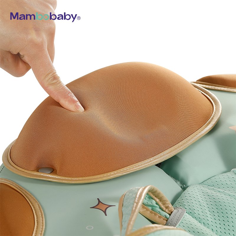 Foldable Chest Float With Canopy for Kids for 3-24months Baby Floating Toys for Pool Water Fun Swim Trainer for Toddlers