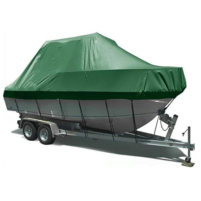 Durable Waterproof UV Resistant Boat Cover Oxford V-shaped Speed Boat Protection Cover