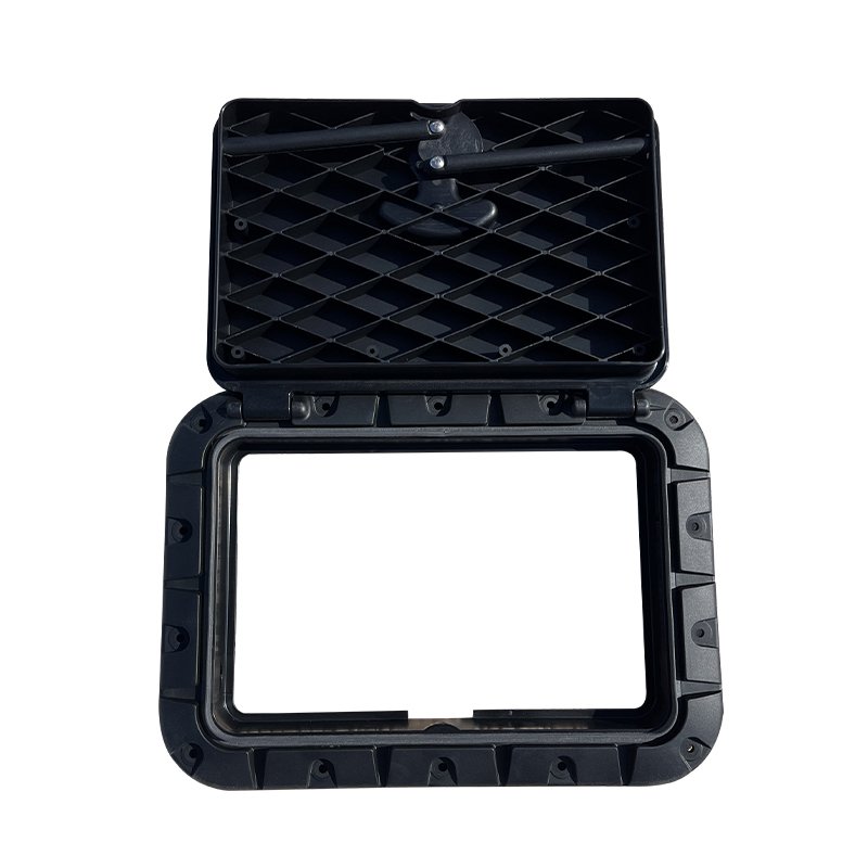 Detachable Cover and Pre-drilled Holes in Deck Plate Boat Hatch Covers Marine Accessories for Boat