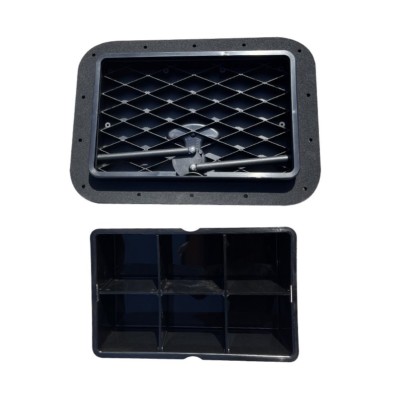 Detachable Cover and Pre-drilled Holes in Deck Plate Boat Hatch Covers Marine Accessories for Boat