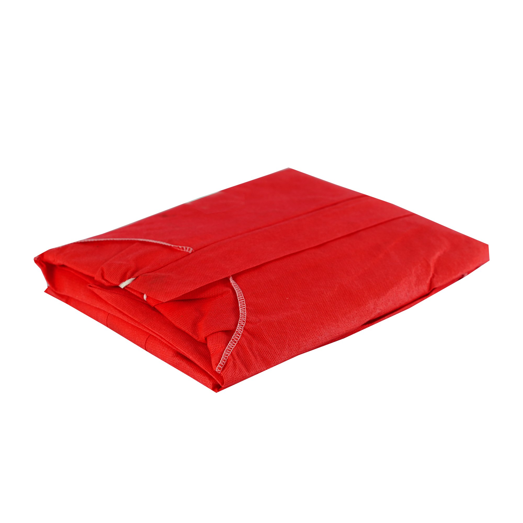 Stock Available Red Sms Back Panel Coverall Disposable Coverall Sterilized Coverall With Boat Cover