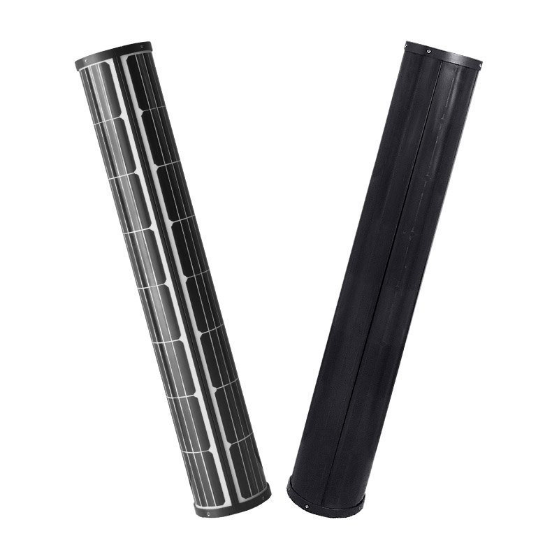 Solar Garden Street Light Solar Panel 1000 Watt 50W 100W 12V Cylindrical Solar Panel Cylinder Tube Outdoor Solar Panels