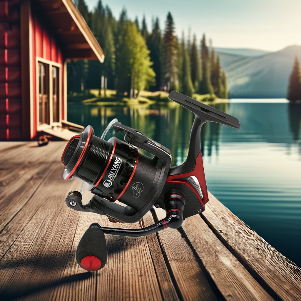 JG5000 Versatile Spinning Fishing Reel for Active Anglers for River Lake Stream Fishing of All Types