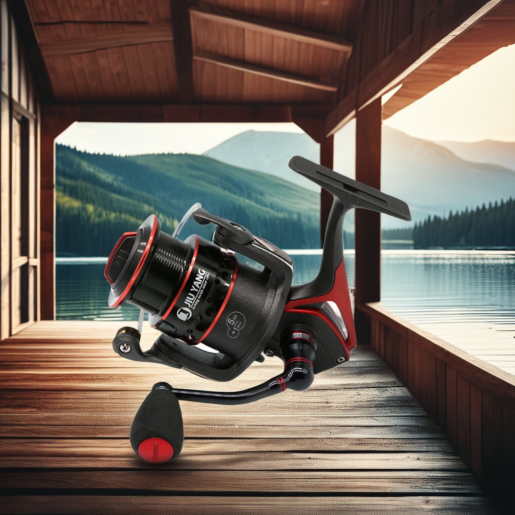 JG5000 Versatile Spinning Fishing Reel for Active Anglers for River Lake Stream Fishing of All Types