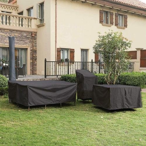 UV Safe Waterproof Garden Furniture Chair Cover Fabric
