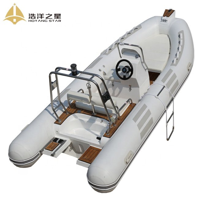 Rib480 Luxury Rib Boats Yacht Hypalon High Speed Rib Boat with Console