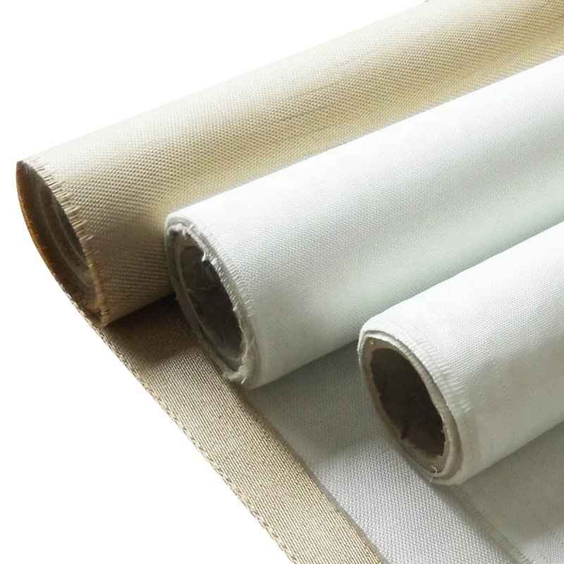 China Manufacture Quality Insulation Satin Weave Fiberglass Fabric for Welding