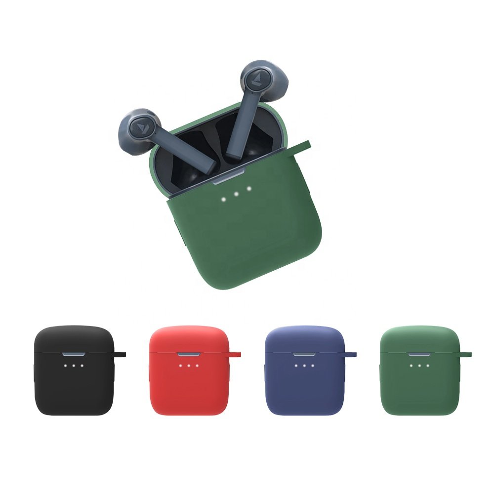 Factory Direct Sale Boat Airdopes 131 Wireless Headset Accessories Earbuds Case Silicone for Boat Airdopes 131 case Cover