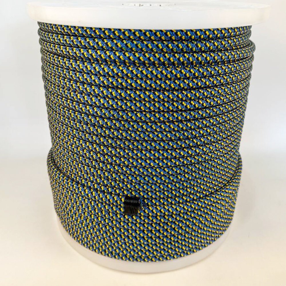 10mm Marine Vessel Boat Yacht Sailboat Mooring Rope with UHMWPE Core Polyester Jacket