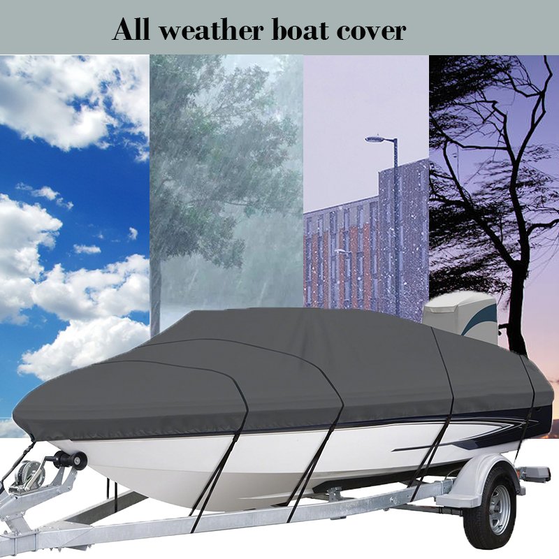 Wholesale High Quality Durable Heavy Duty Boat Cover UV Proof Outdoor Custom Boat Cover Waterproof