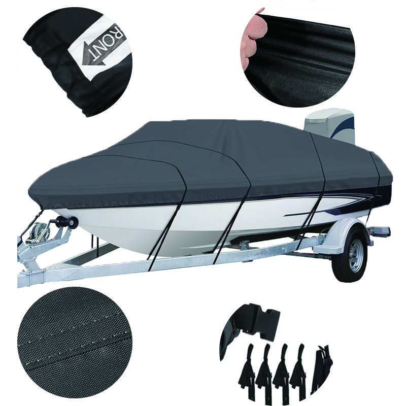 Wholesale High Quality Durable Heavy Duty Boat Cover UV Proof Outdoor Custom Boat Cover Waterproof