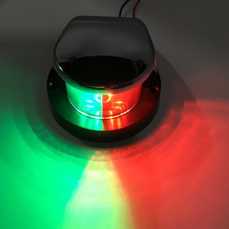 12V Yacht Red and Green Navigation Signal Lamp Boat Marine LED Bow Light
