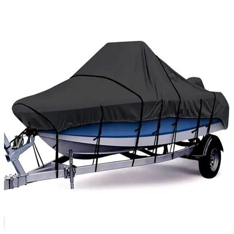 Custom 210D 300D 420D Boat Cover Waterproof and UV Resistant Protection Pontoons Boat Cover