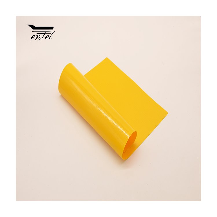 0.55mm PVC Tarpaulin Laminated and Tarpaulin Material for Truck Boat Cover and Side Curtain