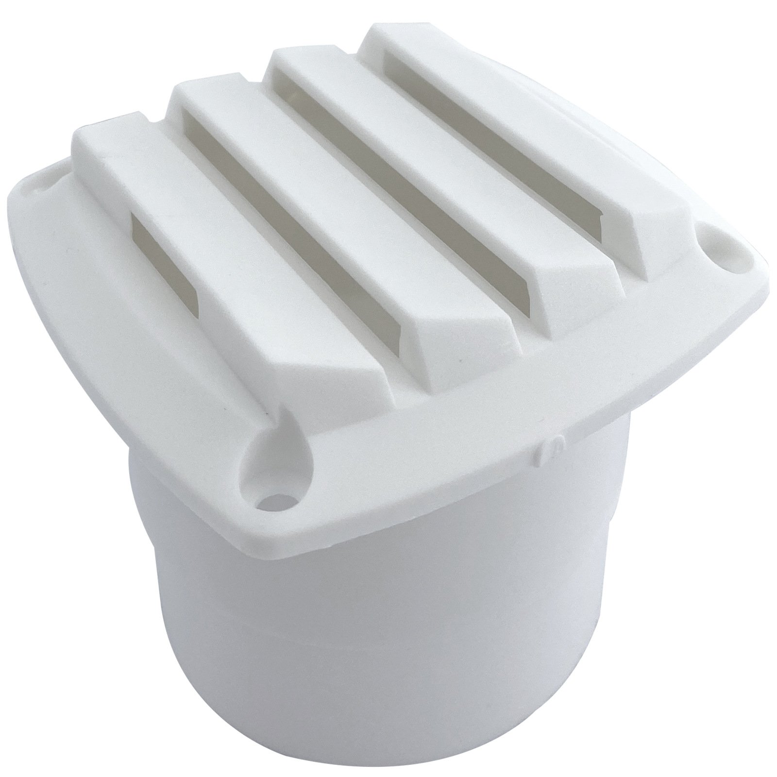 Marine Yacht RV Accessories Panel White Nylon Ventilation Window Exhaust 84*84*75mm Rv Vent Cover