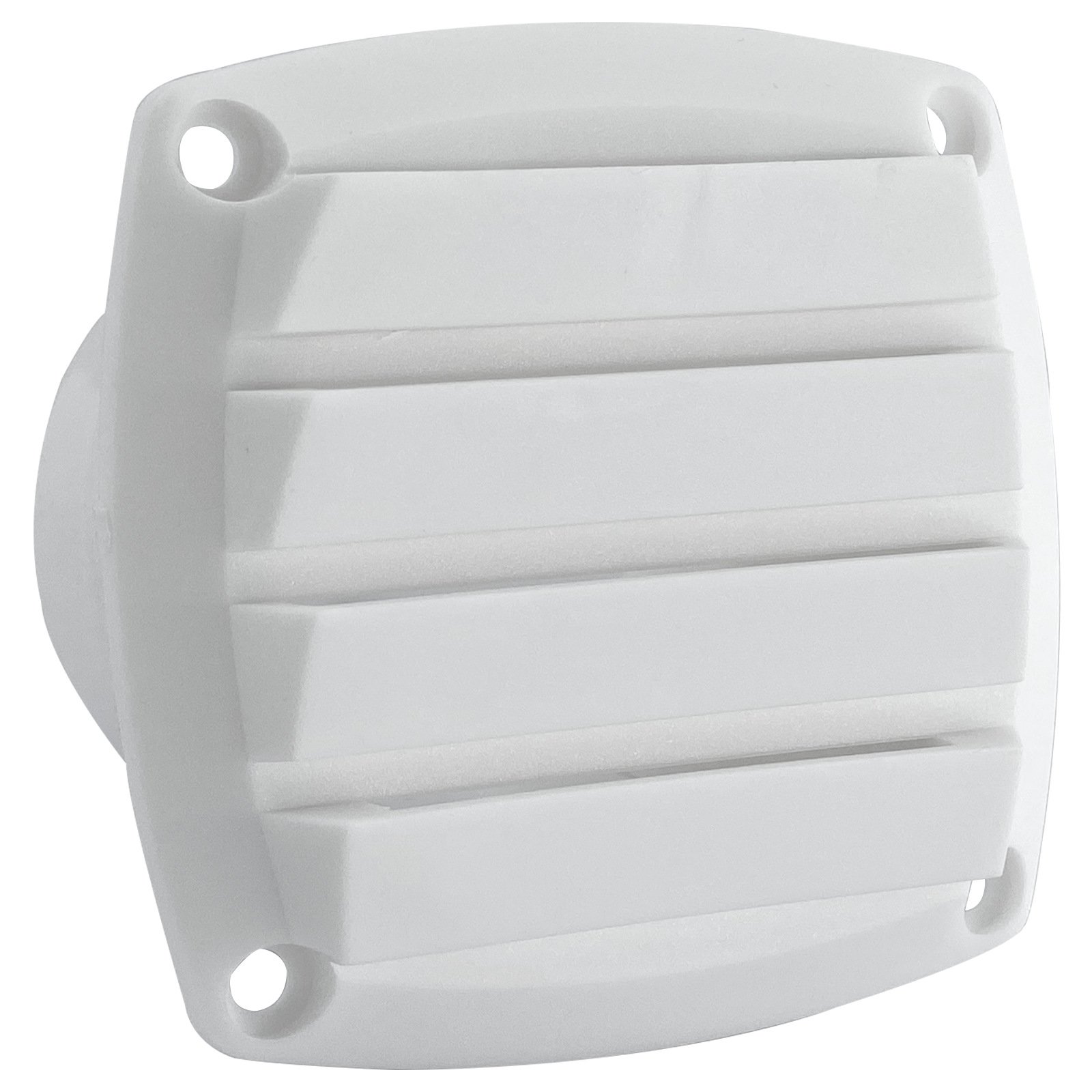 Marine Yacht RV Accessories Panel White Nylon Ventilation Window Exhaust 84*84*75mm Rv Vent Cover