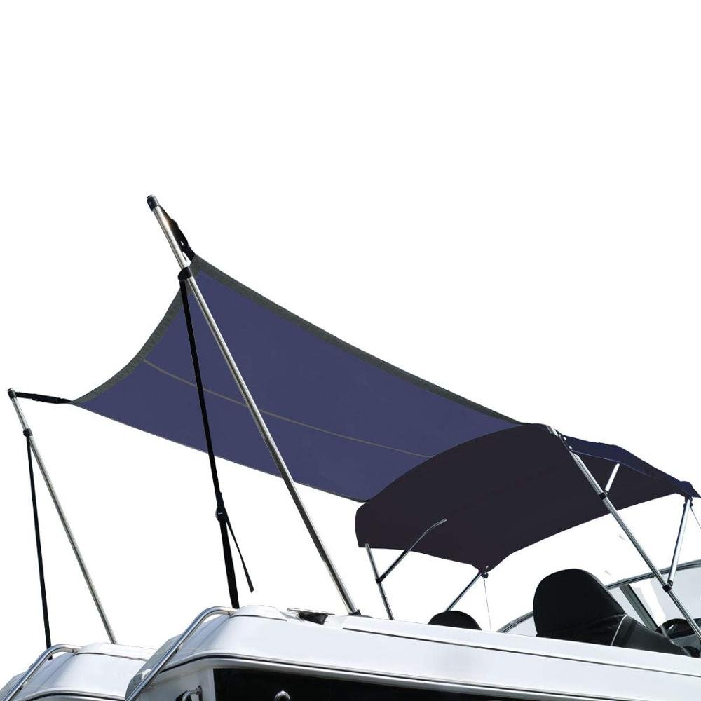 High Quality Waterproof Fabric Bimini Top Cover Aluminum/stainless Steel Optional Colors Available Extension Sun Shade