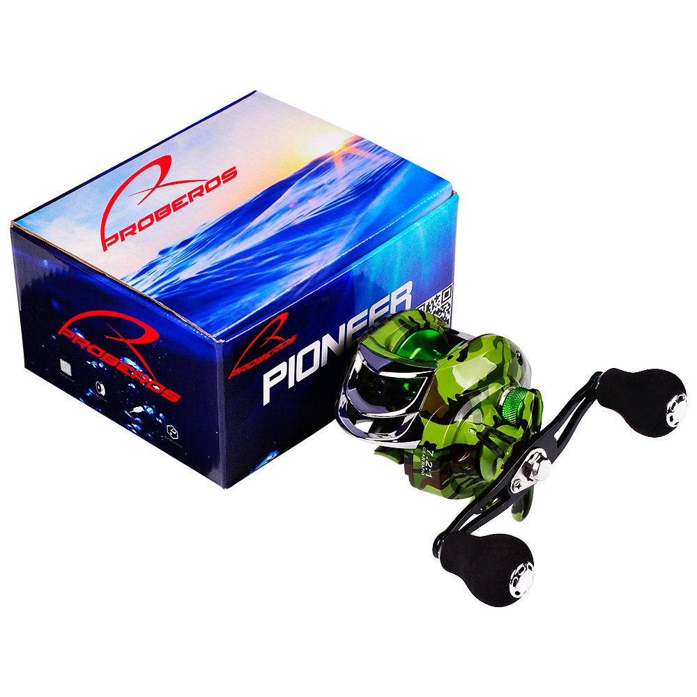 Metal Baitcasting Fishing Reel 18+1 BB Ratio 7.2:1 Sea Fishing Gear Saltwater Fishing Reels