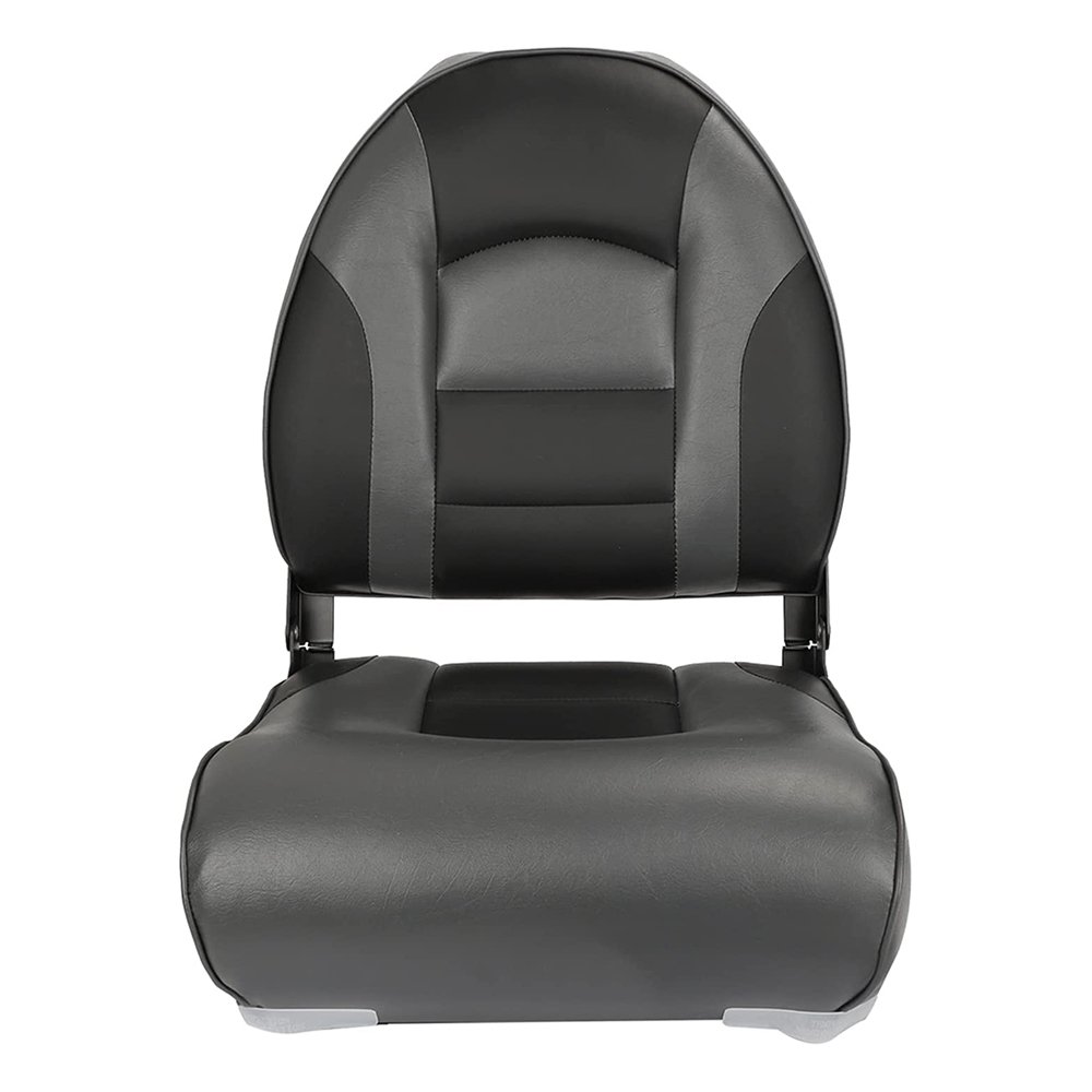 Manufacturer Low Price Bass Boat Seat Fold High Back Jet Boat Chair Marine Seats Waterproof Speed Pontoon Boat Seat for Fishing
