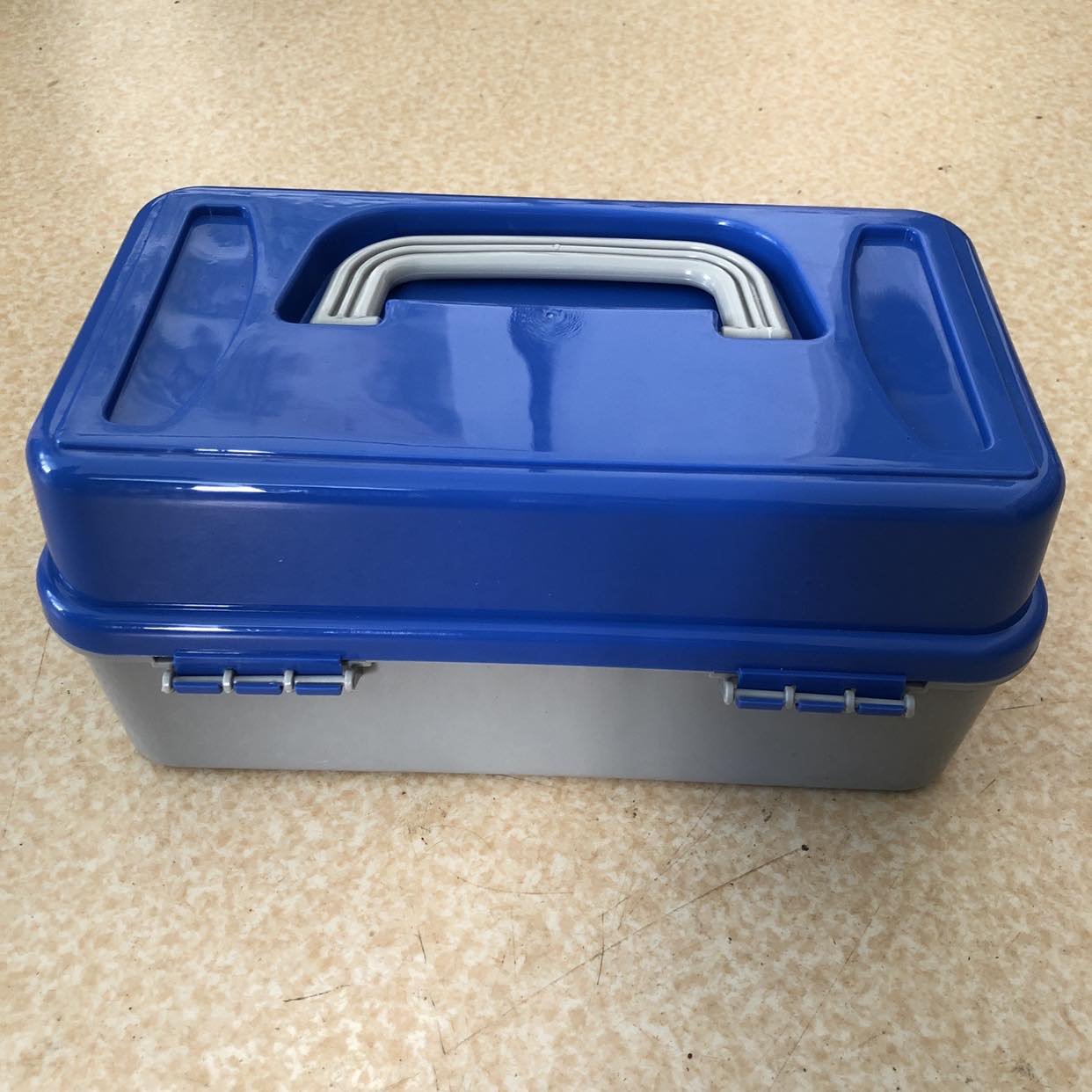 28X16.5X13cm 480g Multi Layer Tray Fishing Storage Box Tackle Plastic Lure Box Fishing Tackle Box Handy Fishing Tackle Tool case