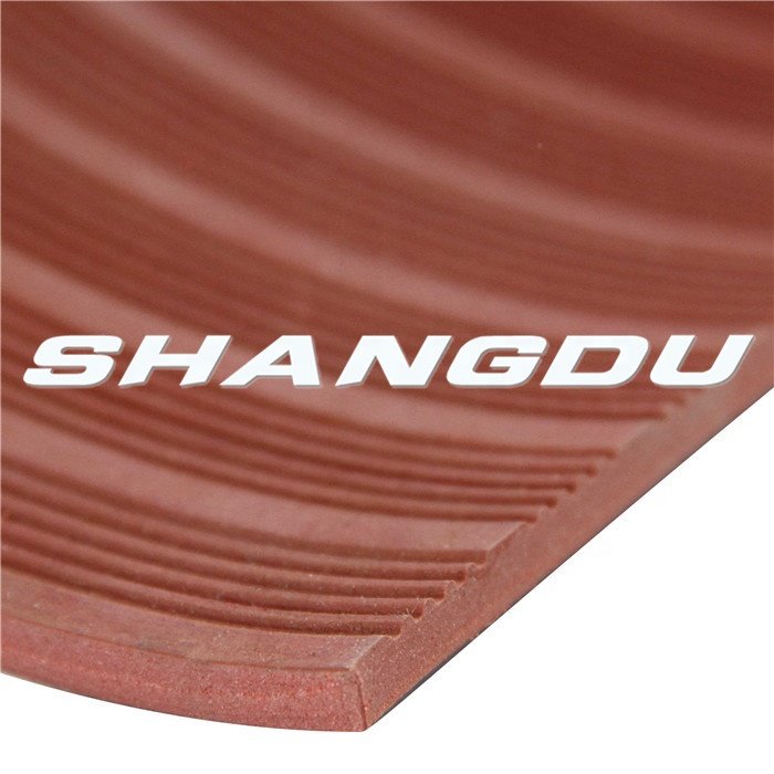 Strip Ribbed Skid Resistence Rubber Sheet Used for Outdoor Flooring Mat