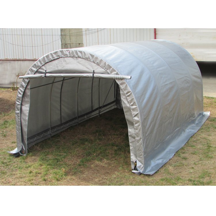 The 10 20 Pop up Metal Roof Sheet Truck Portable Mobile Tarp Automatic Folding Inflatable Car Garage Awning Tent Boat to Replace