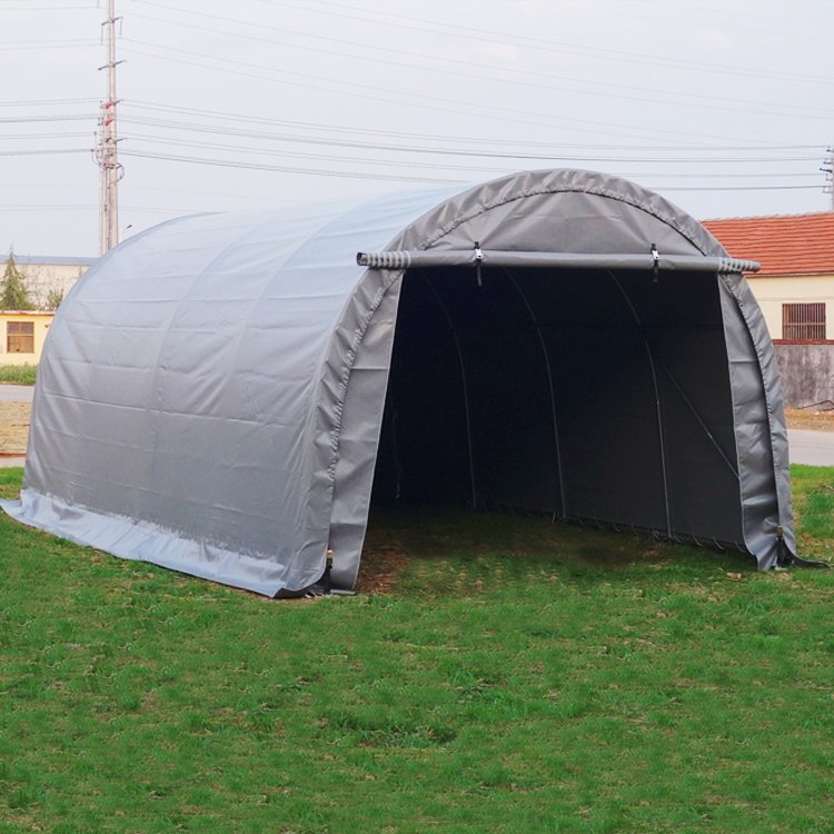 The 10 20 Pop up Metal Roof Sheet Truck Portable Mobile Tarp Automatic Folding Inflatable Car Garage Awning Tent Boat to Replace