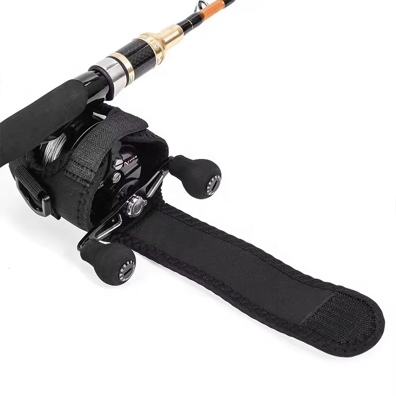 Factory Custom Fishing Reel Bag Neoprene Waterproof Boat Fishing Reel Protector Bait Casting Reel Covers Fishing Accessories