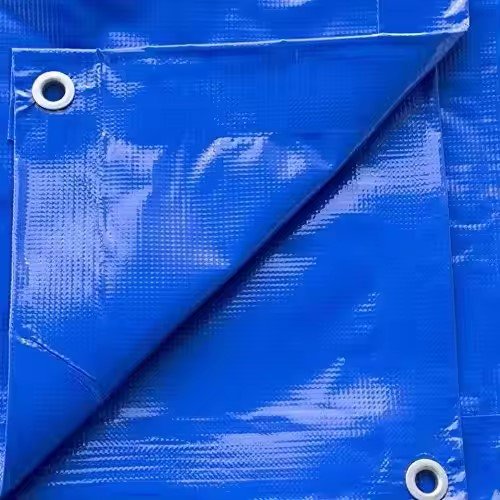 High Quality Customized PVC Tarpaulin Cover Heavy Duty Blue Waterproof Woven Fabric Truck Car Boat Tent to Export Standards