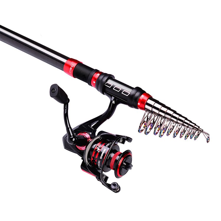 KEWOTE Fishing Rod and Spinning Reel Set With Bag Lure and Accessories Combo