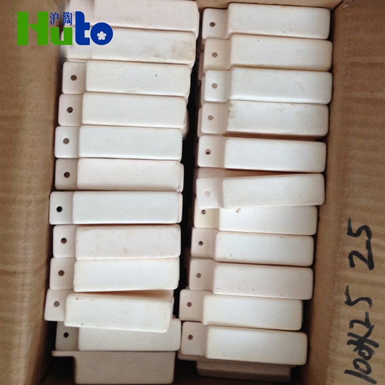 100ml With Cover Lid Boat Alumina Al2o3 Crucibles Alumina Boat