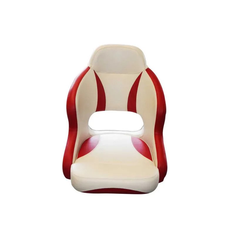 Sinooutput Boat Seat Red White Colour Marine Seat Aluminium Alloy Leather or Pvc Customized