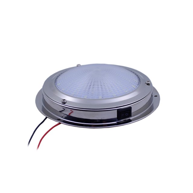 High Quality 316 Stainless Steel Marine Boat Yacht Lighting Lamp Ceiling Dome LED Light