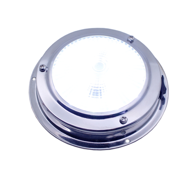 High Quality 316 Stainless Steel Marine Boat Yacht Lighting Lamp Ceiling Dome LED Light