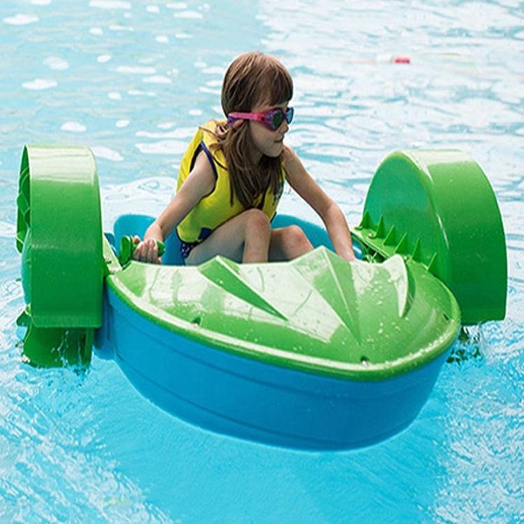 High Quality Hand Paddle Boat Plastic Hand Crank Pedal Water Play Equipment Hand Pedals Boat Kids Water Park for Swimming Pool