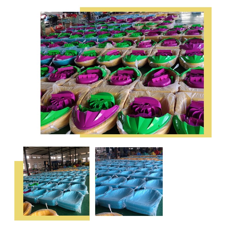 High Quality Hand Paddle Boat Plastic Hand Crank Pedal Water Play Equipment Hand Pedals Boat Kids Water Park for Swimming Pool