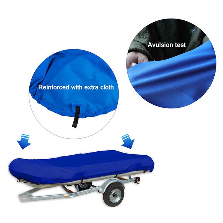STARRYHEART Inflatable Boat Cover Sailing Fishing Boat Cover Waterproof